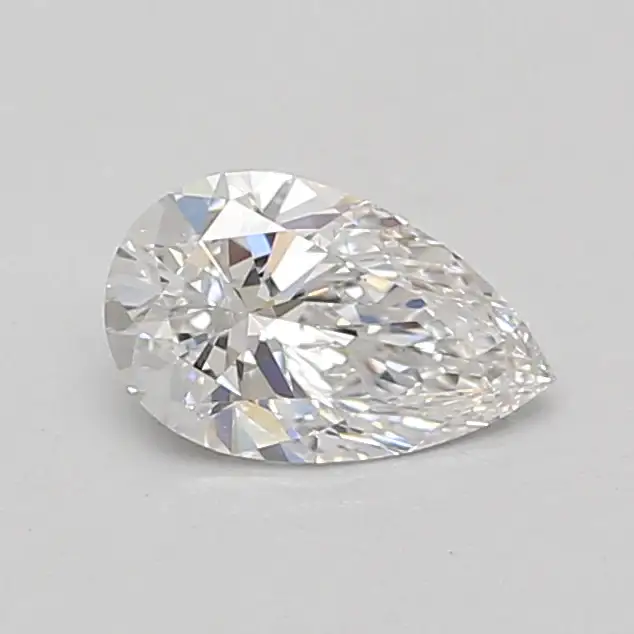 0.81 Carat Certified Pear Loose Stone Lab Grown Diamond No. 1190493