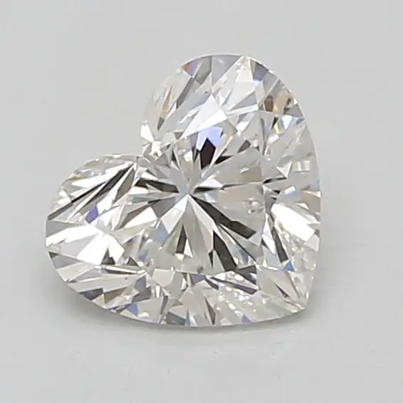 1.31 Carat Certified Heart Loose Stone Lab Grown Diamond No. 1186996