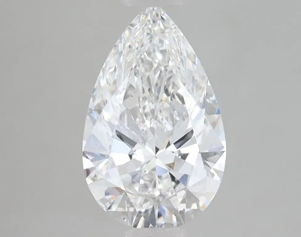 1.41 Carat Certified Pear Loose Stone Lab Grown Diamond No. 1210290