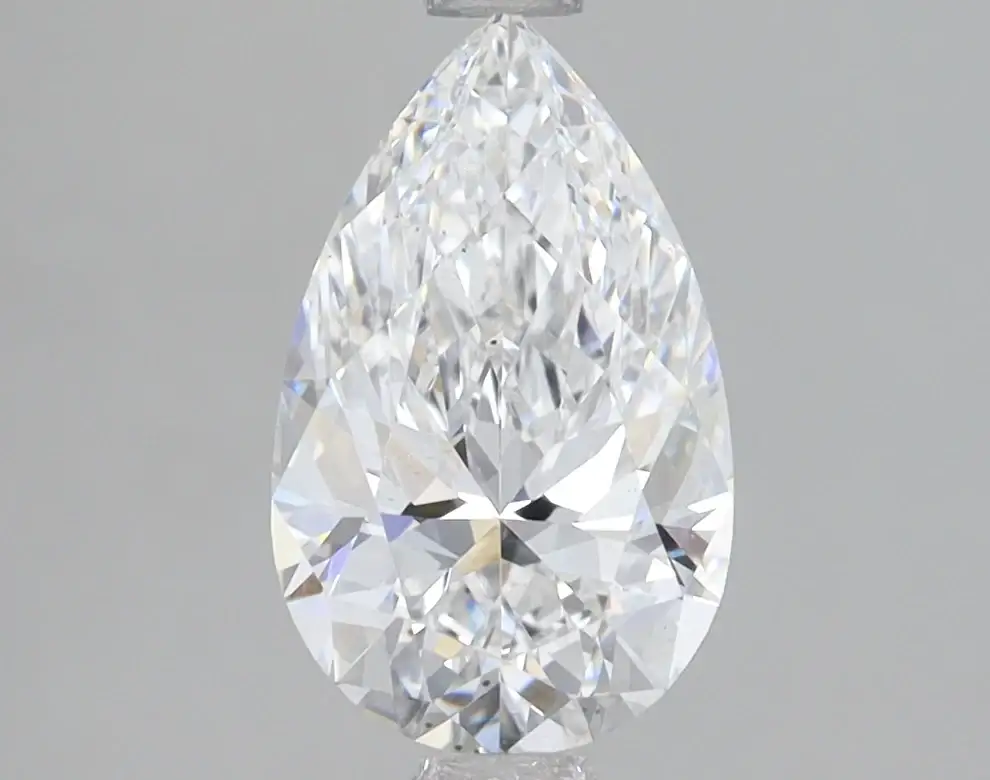 1.6 Carat Certified Pear Loose Stone Lab Grown Diamond No. 1272230