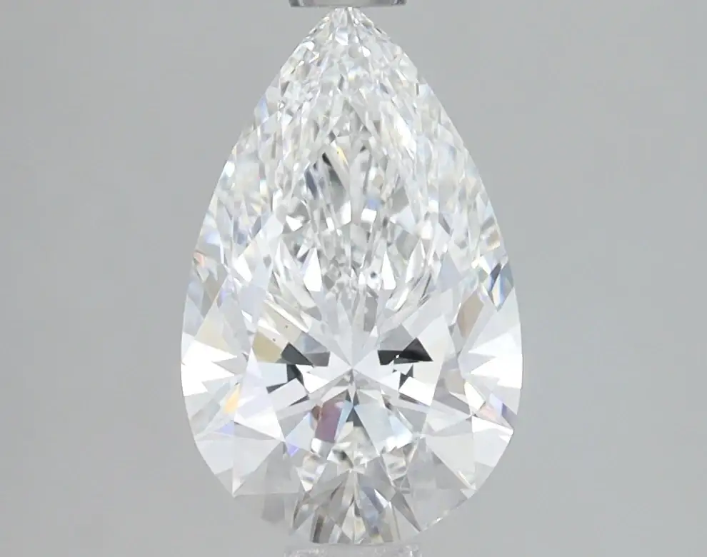 1.6 Carat Certified Pear Loose Stone Lab Grown Diamond No. 1295569