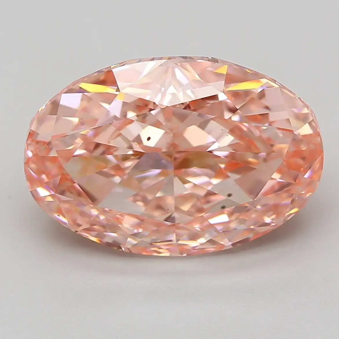 13.06 Carat Certified Oval Loose Stone Lab Grown Diamond No. 1298204