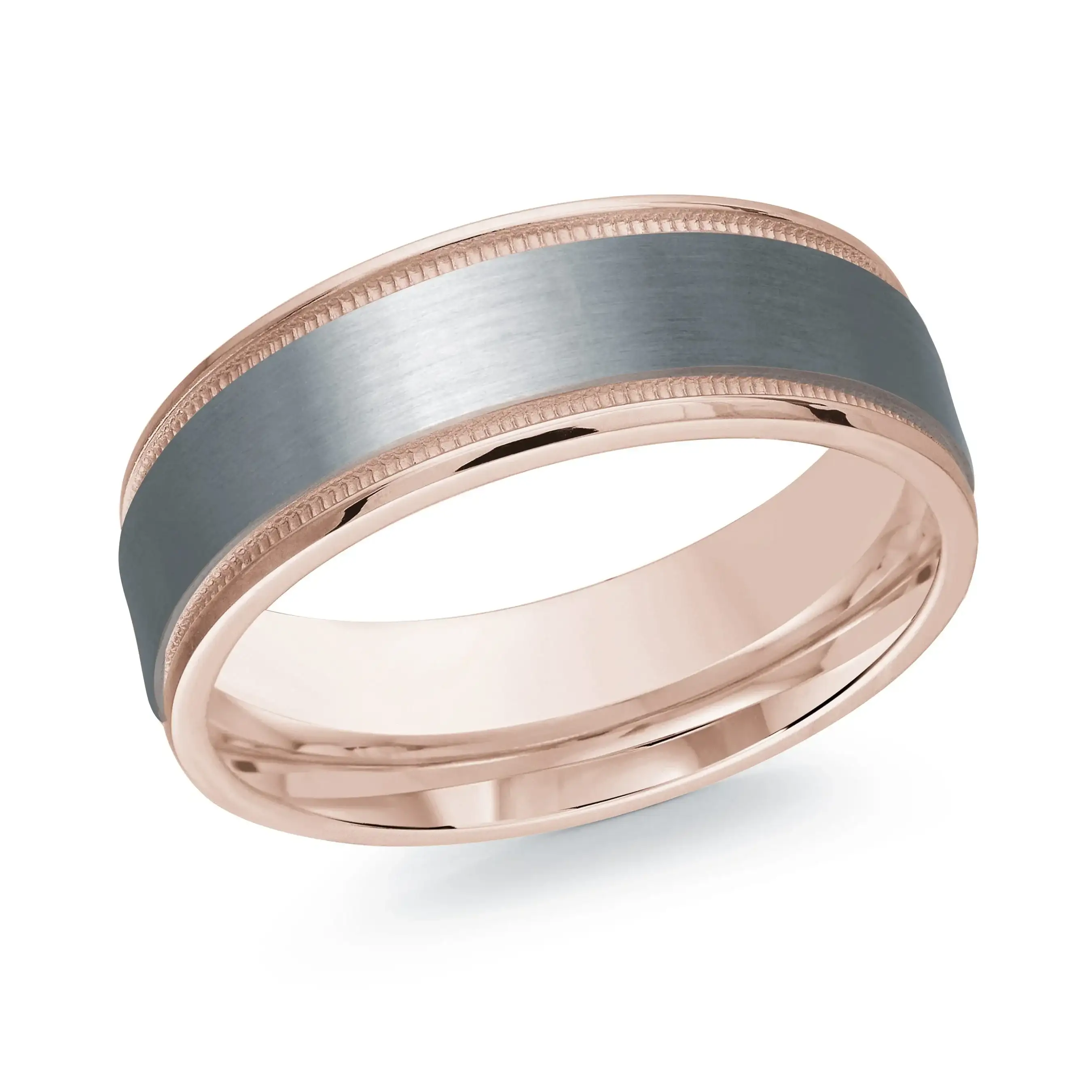 14K Rose Gold Ring from the Tantalum Collection by Malo - MRDTN-029-7P