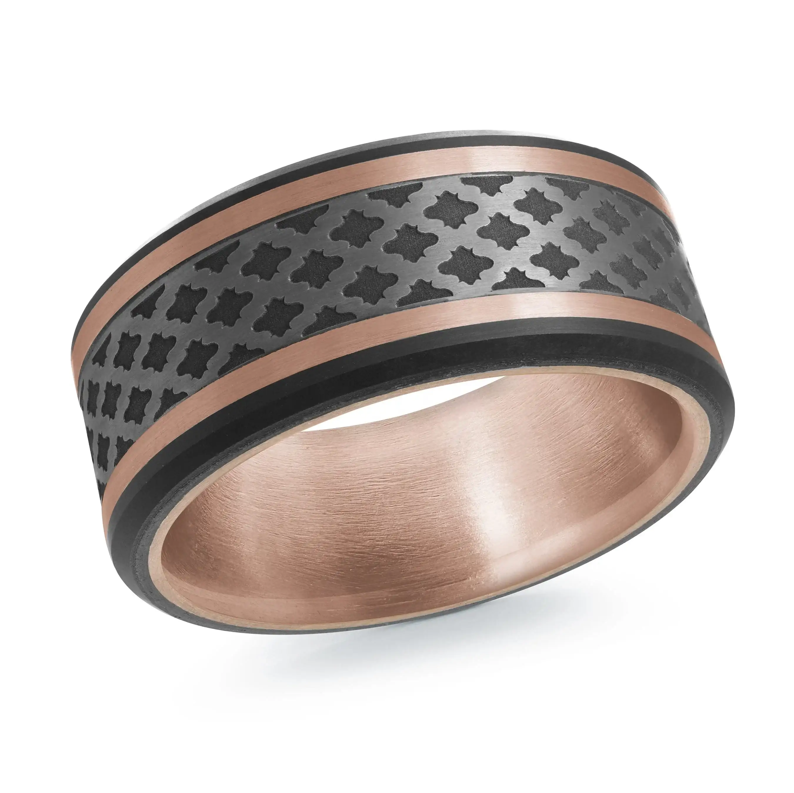 14K Rose Gold Ring from the Tantalum Collection by Malo - MRDTN-036-10P