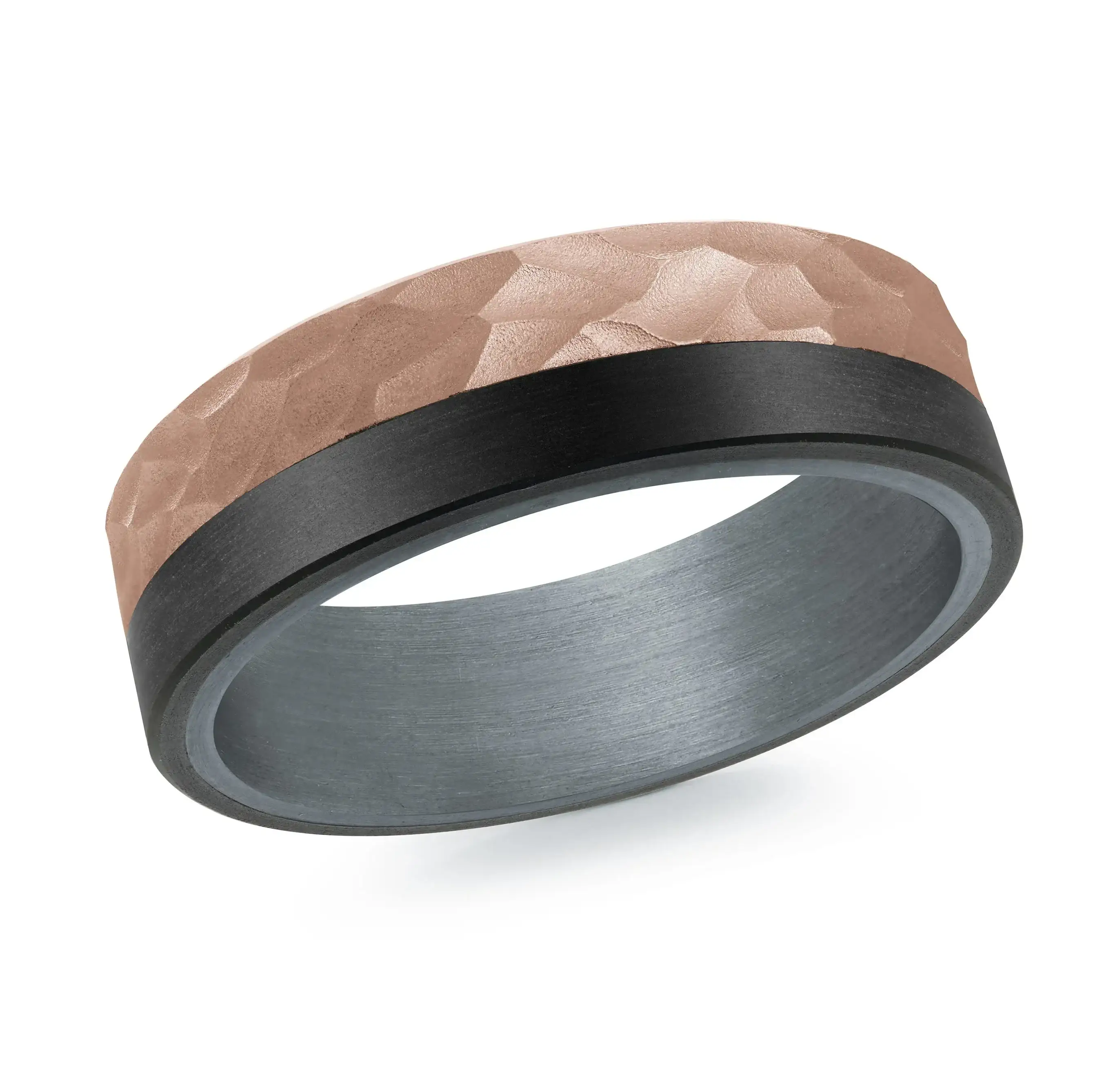 14K Rose Gold Ring from the Tantalum Collection by Malo - MRDTS-017-7P