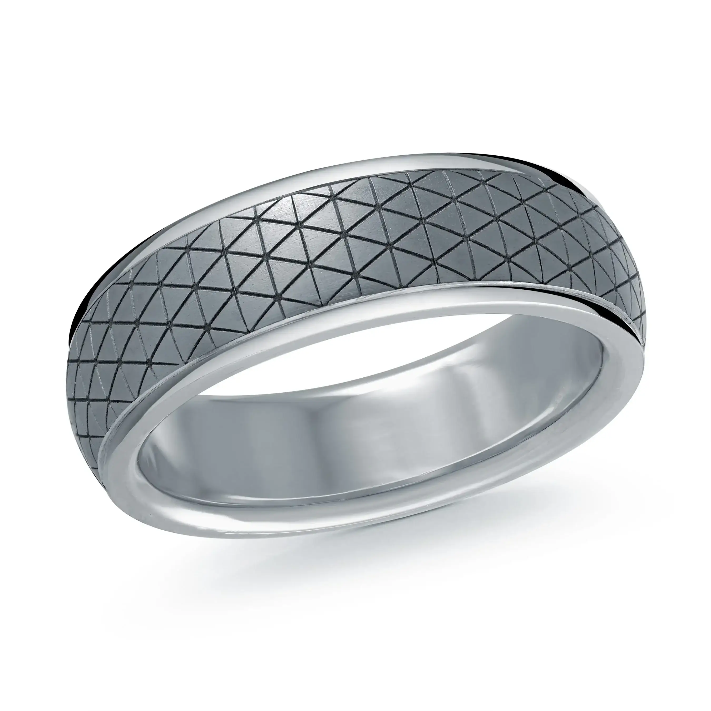 14K White Gold Ring from the Tantalum Collection by Malo - MRDTN-051-7W