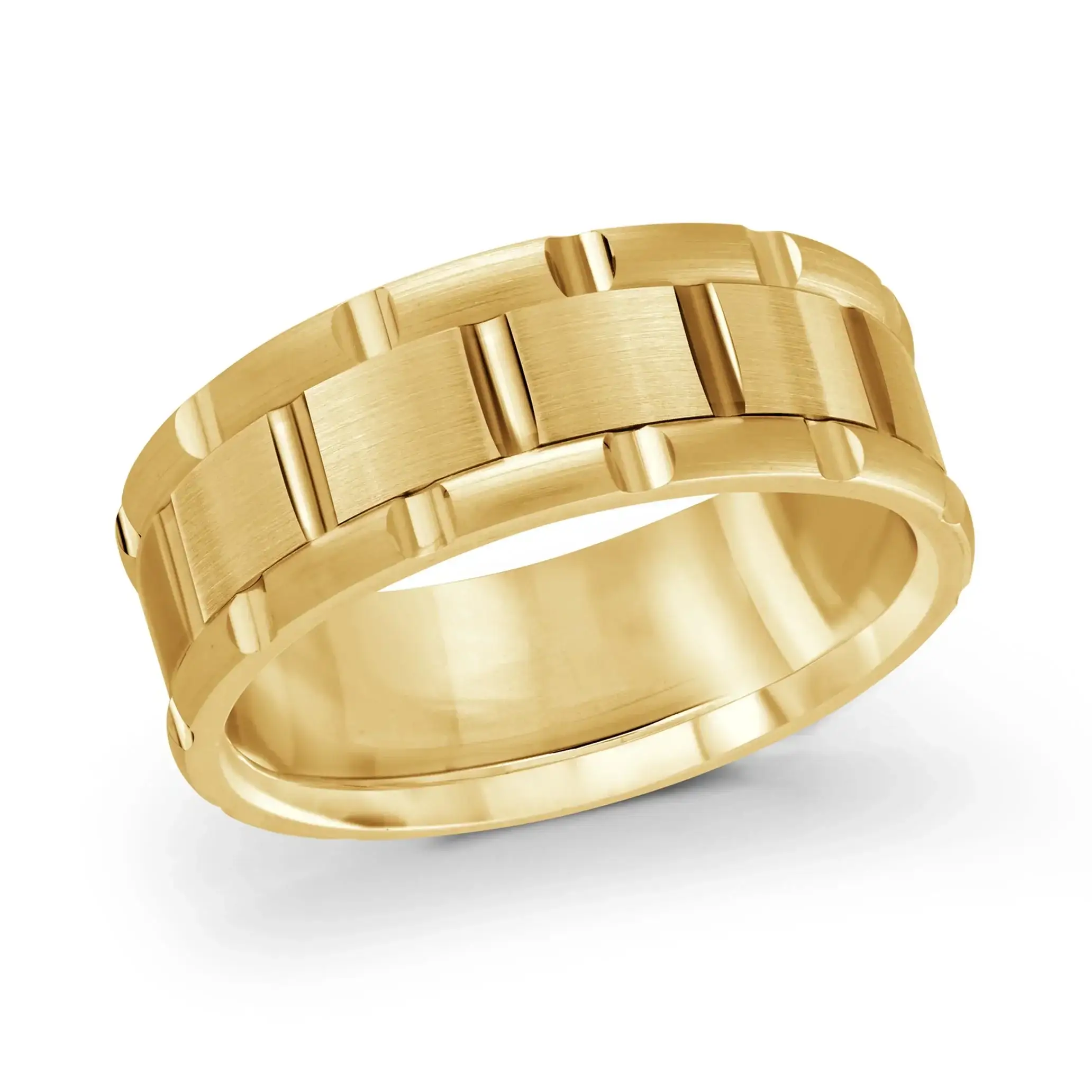 14K Yellow Gold Ring from the Executif Collection by Malo - MRD-044-7Y - Image 2