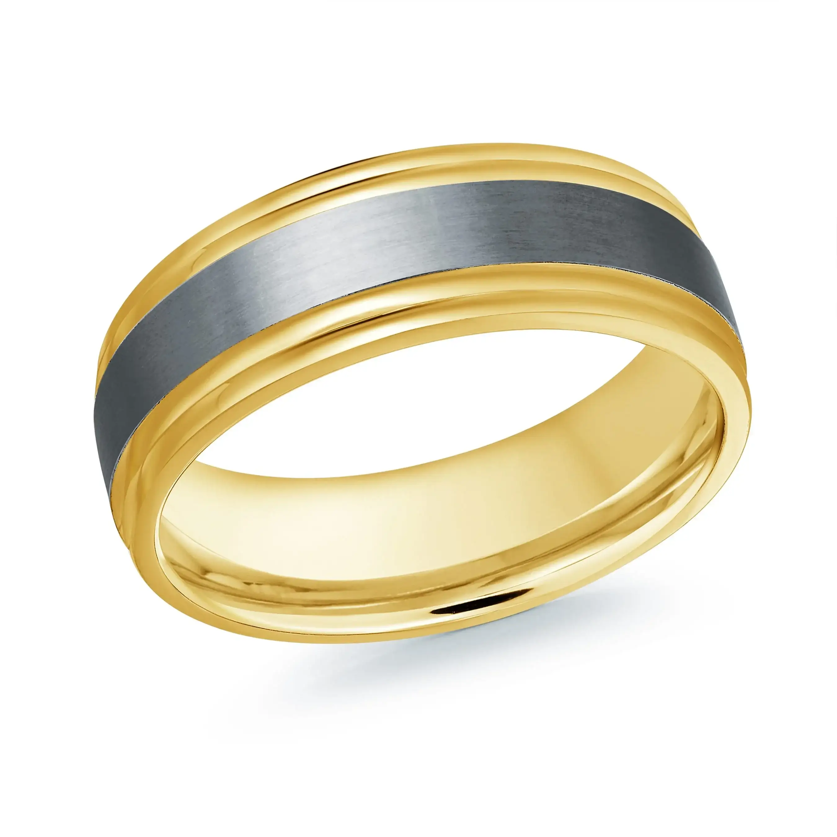 14K Yellow Gold Ring from the Tantalum Collection by Malo - MRDTN-021-6Y - Image 3