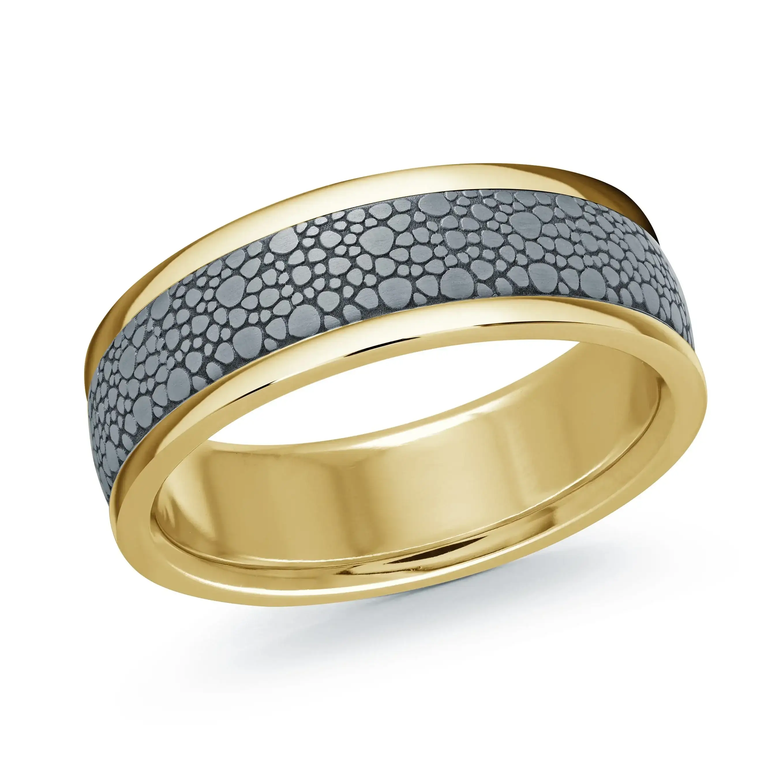 14K Yellow Gold Ring from the Tantalum Collection by Malo - MRDTN-049-7Y