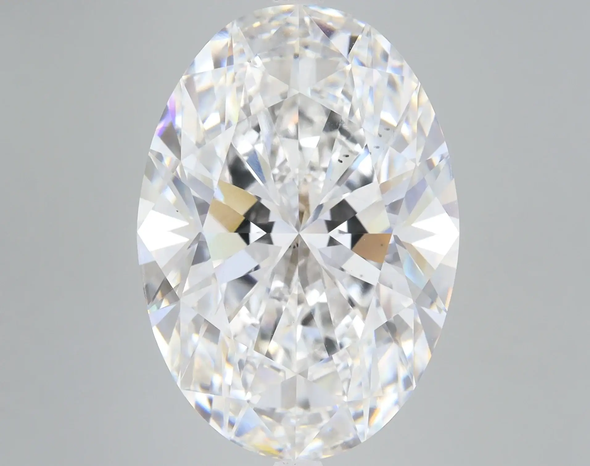 16.45 Carat Certified Oval Loose Stone Lab Grown Diamond No. 1054853