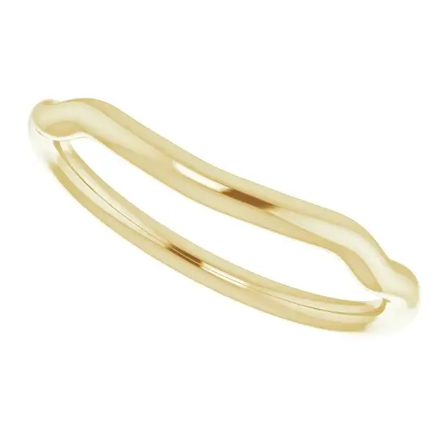 14K Yellow Gold Matching Band - Image 2