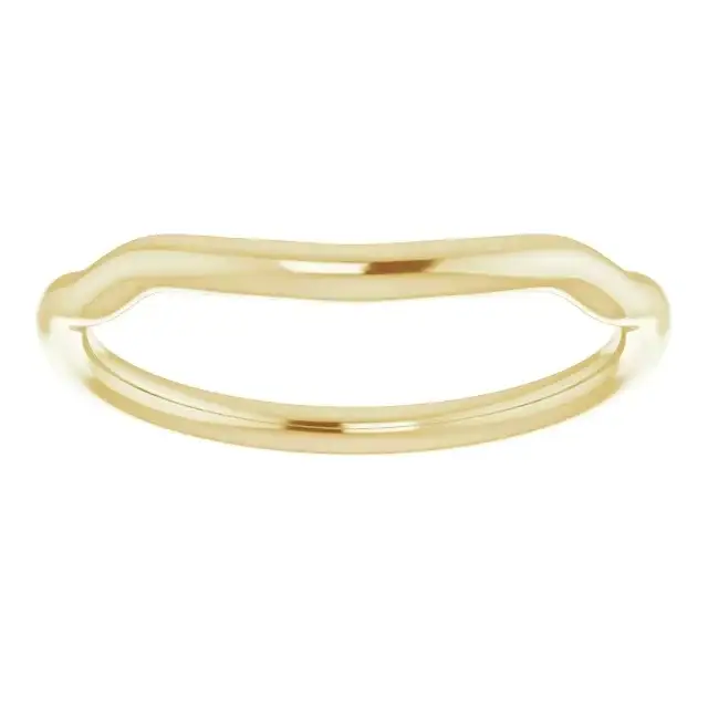 14K Yellow Gold Matching Band - Image 4