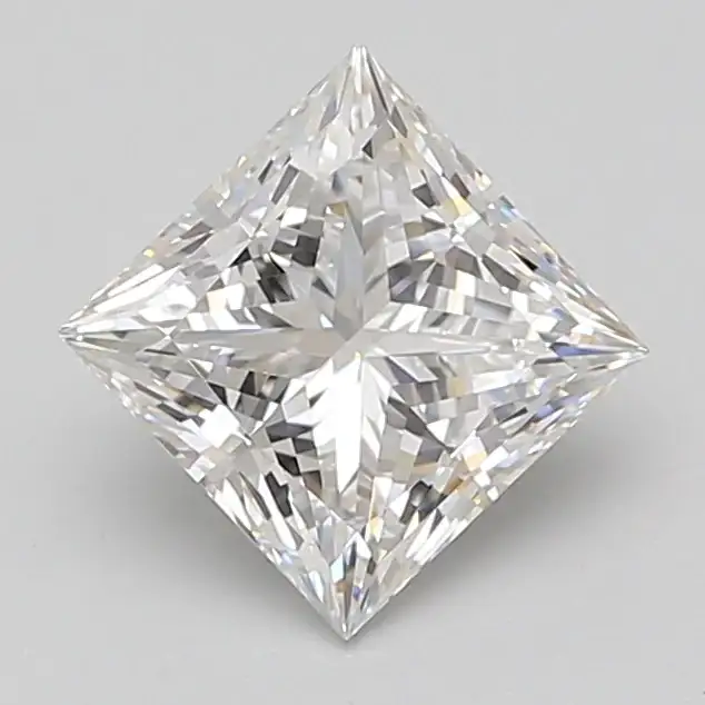 2.08 Carat Certified Princess Loose Stone Lab Grown Diamond No. 1217479