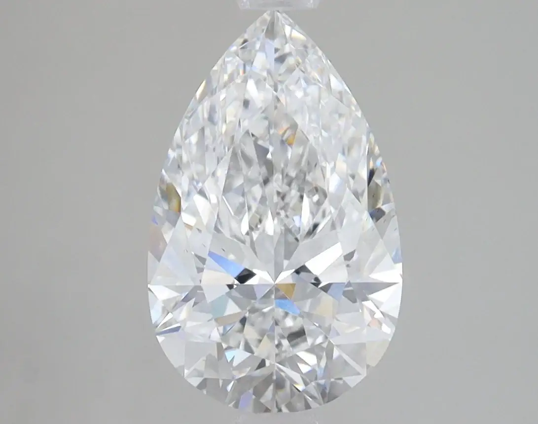 2.1 Carat Certified Pear Loose Stone Lab Grown Diamond No. 1335270