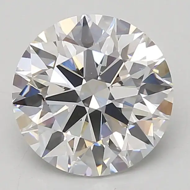 2.81 Carat Certified Round Loose Stone Lab Grown Diamond No. 1324082