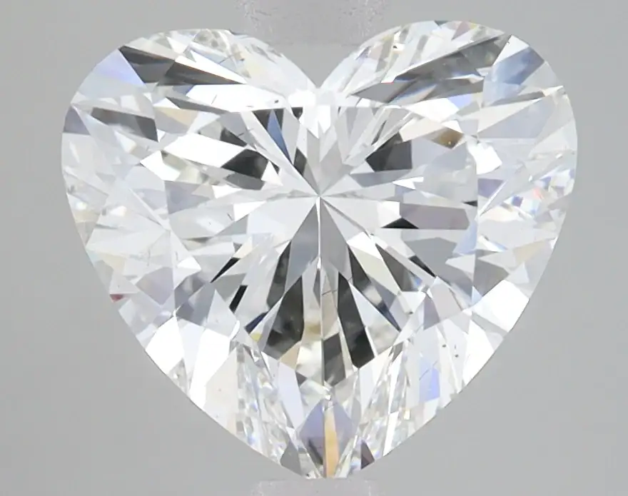 2.82 Carat Certified Heart Loose Stone Lab Grown Diamond No. 1195866
