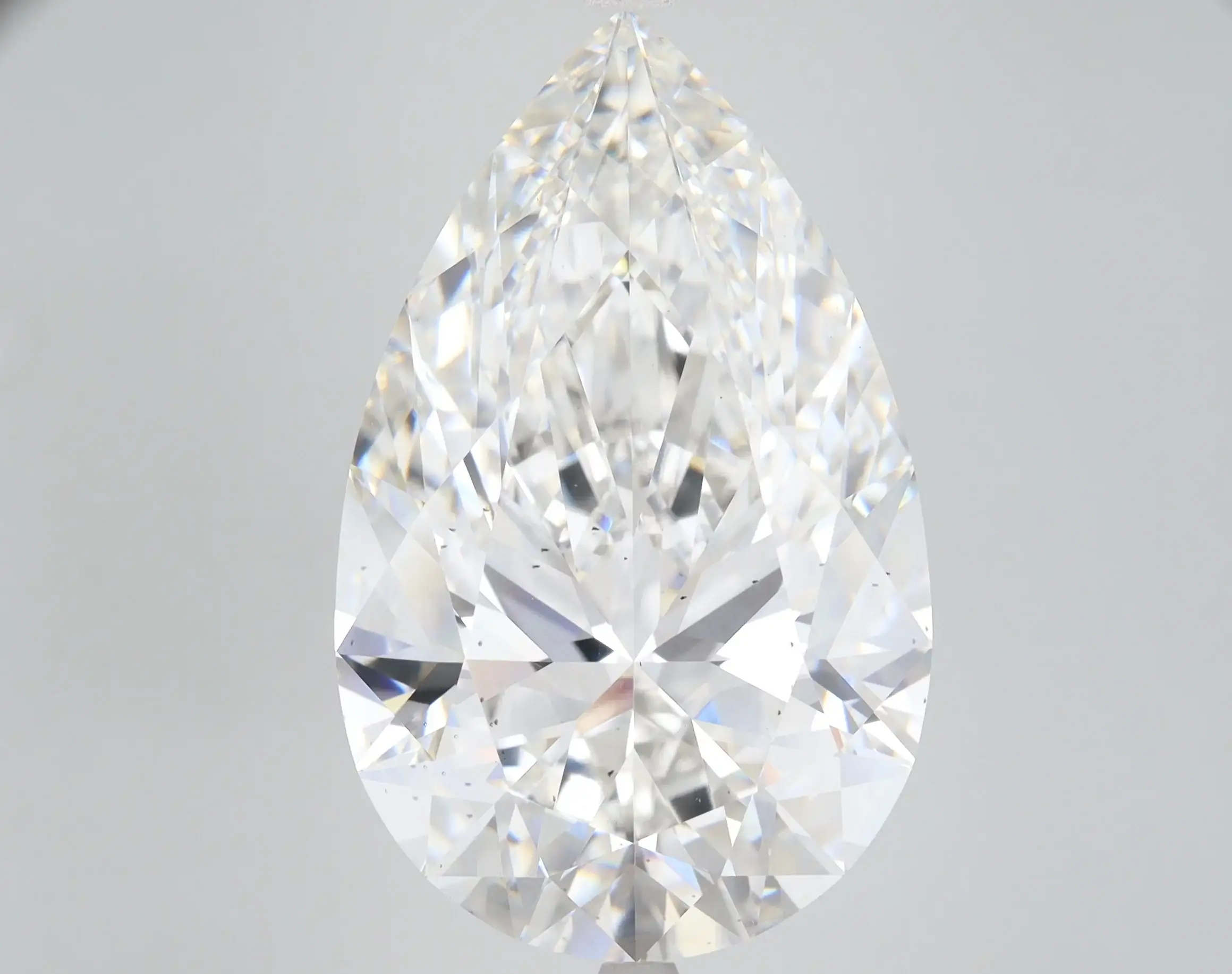 21.52 Carat Certified Pear Loose Stone Lab Grown Diamond No. 1142078