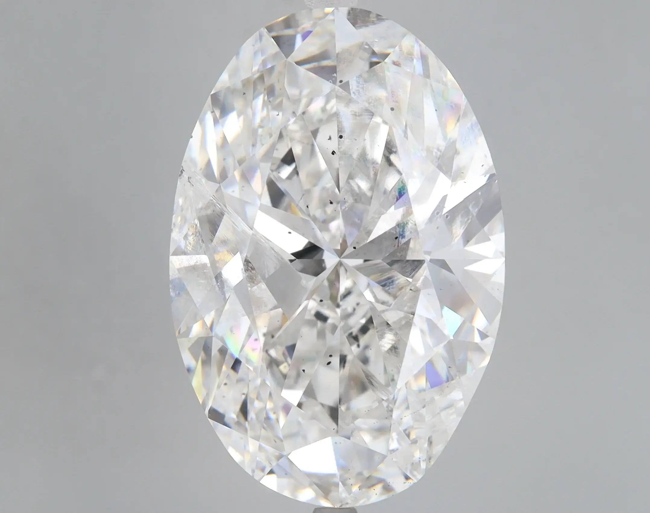 22.17 Carat Certified Oval Loose Stone Lab Grown Diamond No. 1155729