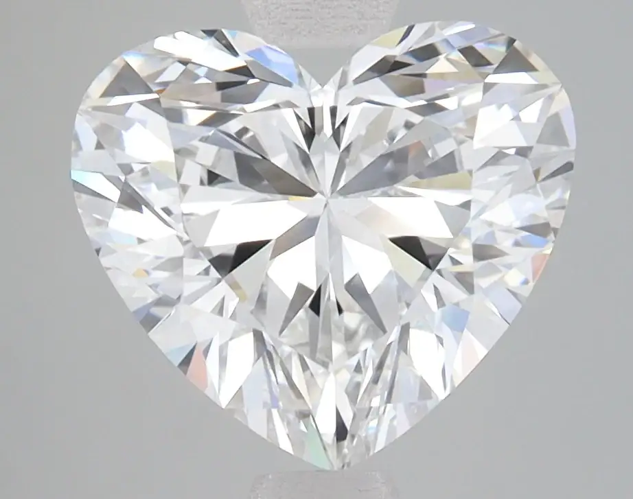 3.09 Carat Certified Heart Loose Stone Lab Grown Diamond No. 1201017