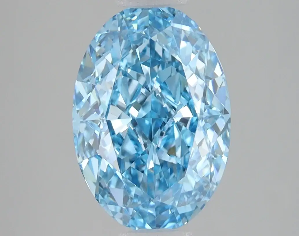 3.09 Carat Certified Oval Loose Stone Lab Grown Diamond No. 1239810