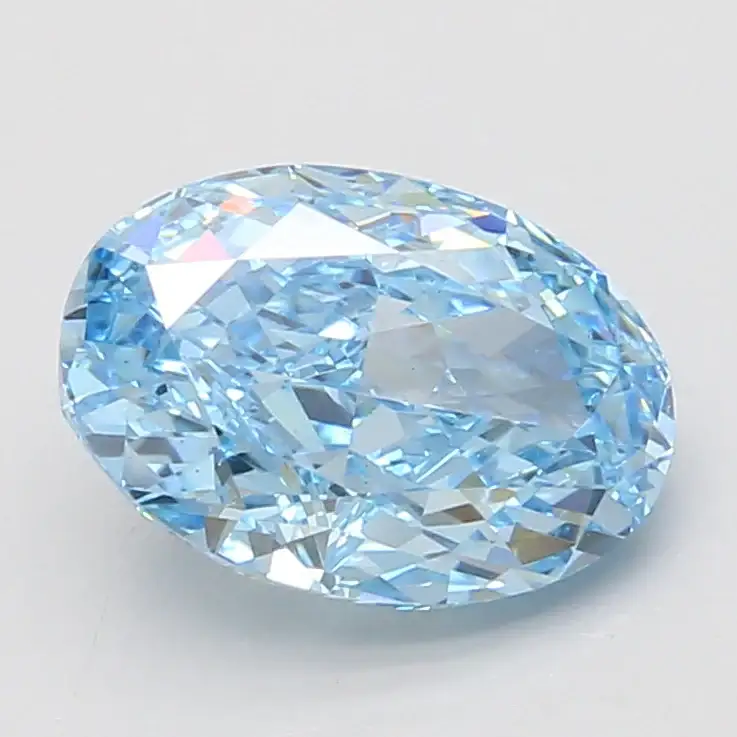 3.1 Carat Certified Oval Loose Stone Lab Grown Diamond No. 1329740