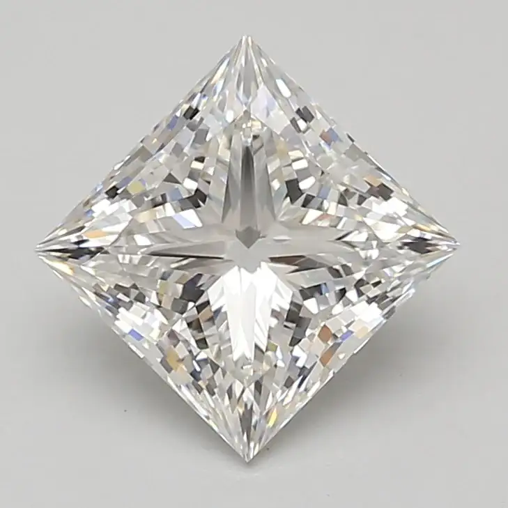 3.1 Carat Certified Princess Loose Stone Lab Grown Diamond No. 1238673