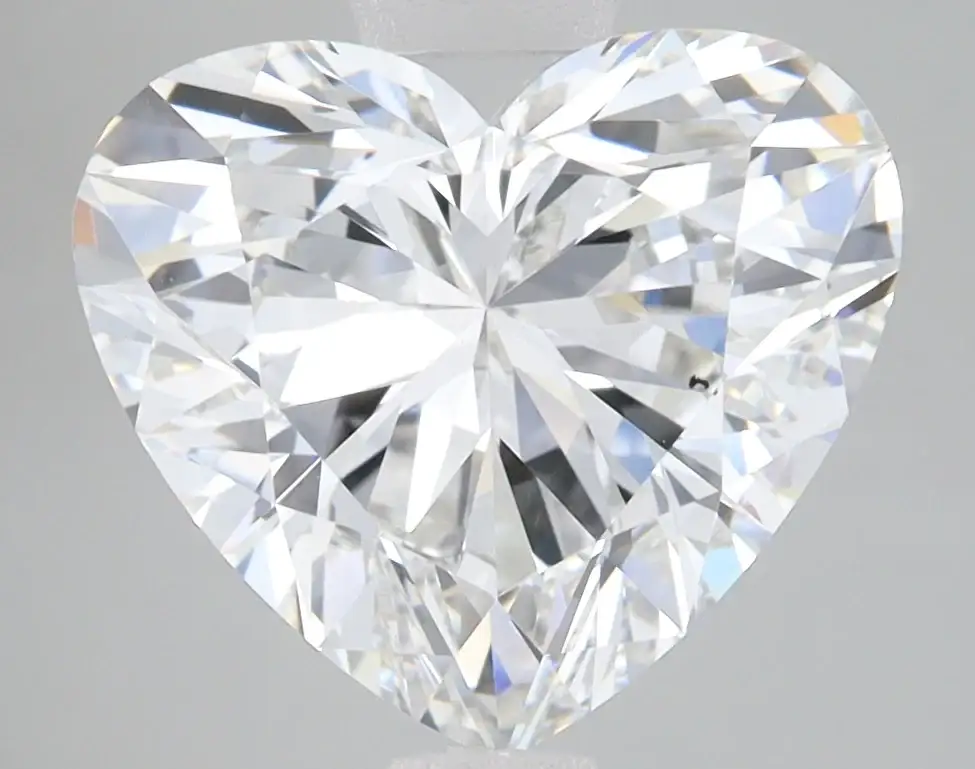 3.37 Carat Certified Heart Loose Stone Lab Grown Diamond No. 1218229