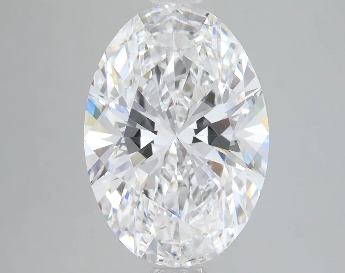3.49 Carat Certified Oval Loose Stone Lab Grown Diamond No. 1277198