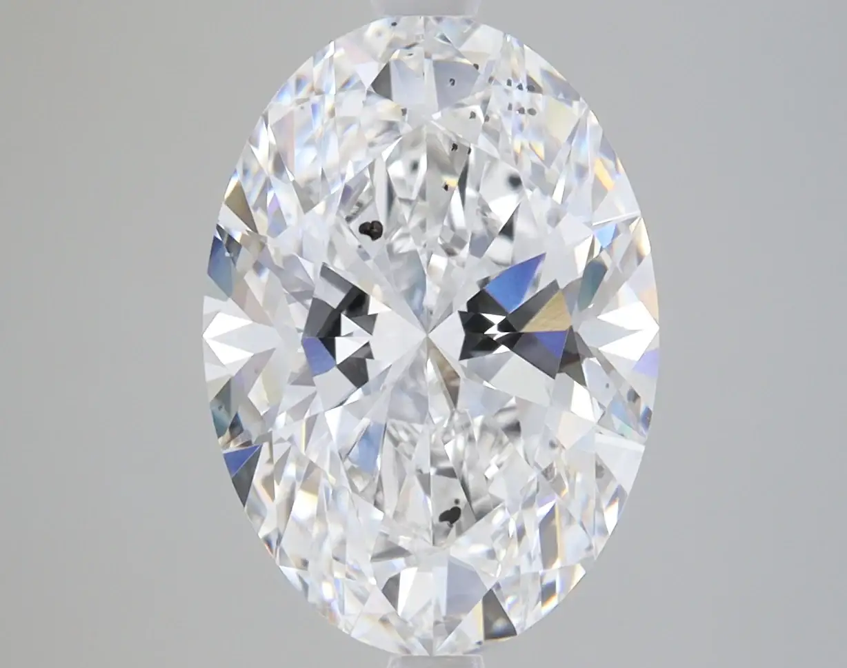 3.53 Carat Certified Oval Loose Stone Lab Grown Diamond No. 1028659