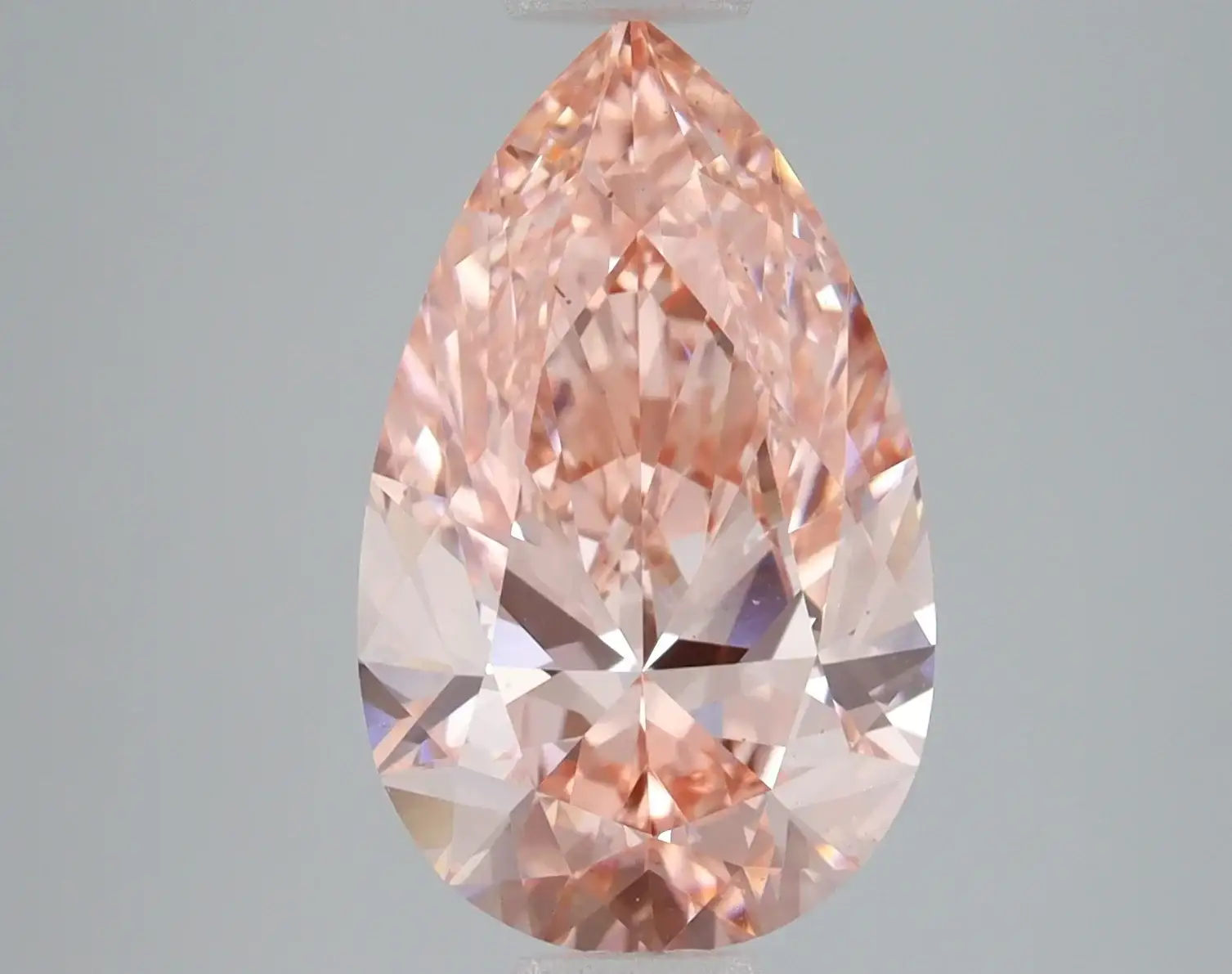 3.58 Carat Certified Pear Loose Stone Lab Grown Diamond No. 1239058