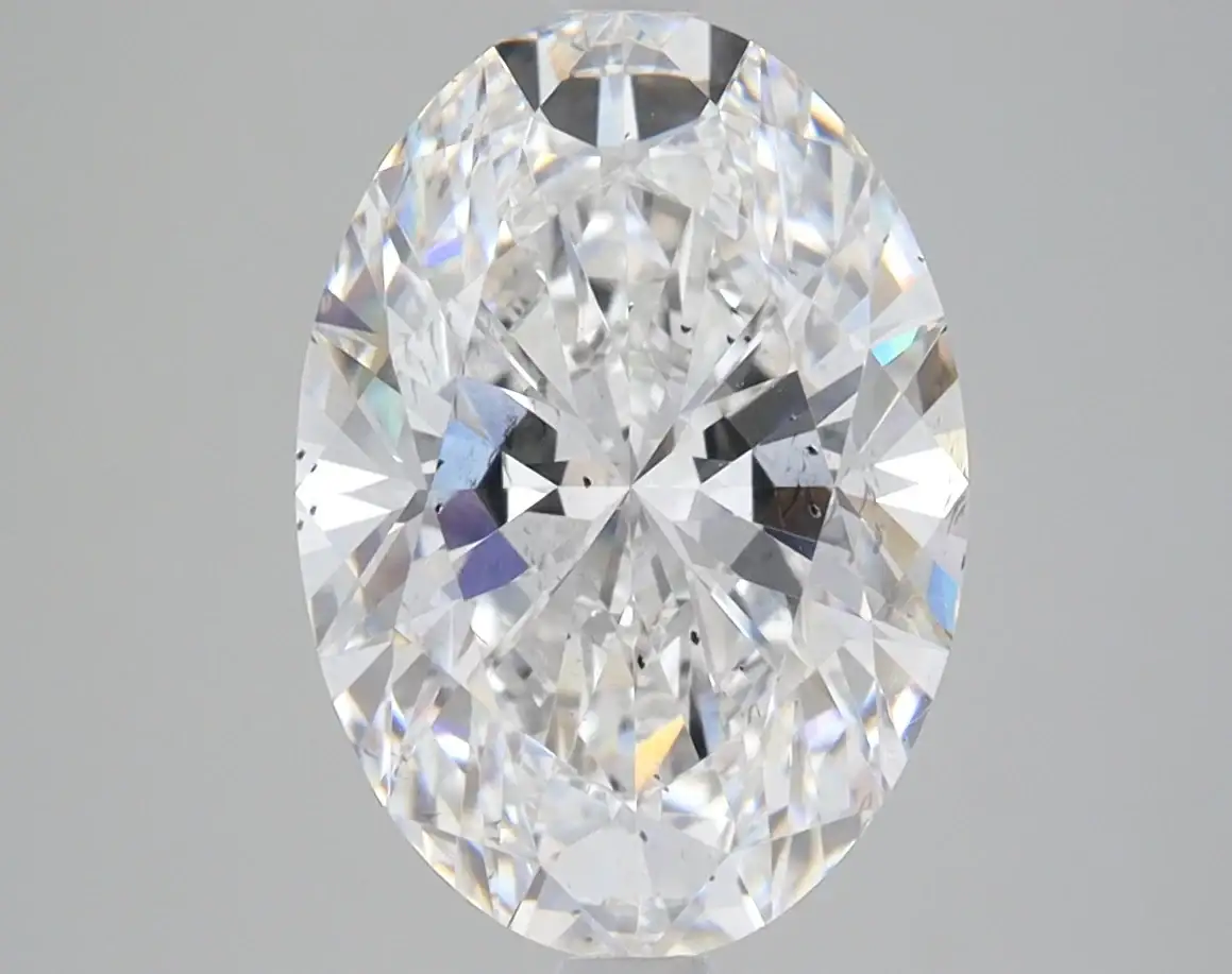3.65 Carat Certified Oval Loose Stone Lab Grown Diamond No. 1033037