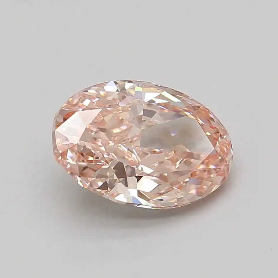 3.66 Carat Certified Oval Loose Stone Lab Grown Diamond No. 1251638