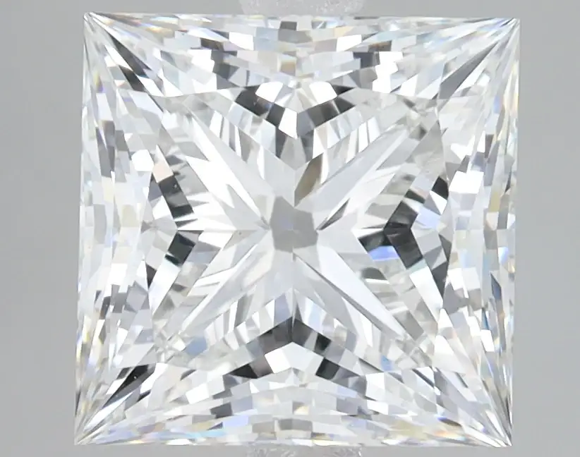 3.7 Carat Certified Princess Loose Stone Lab Grown Diamond No. 1262886