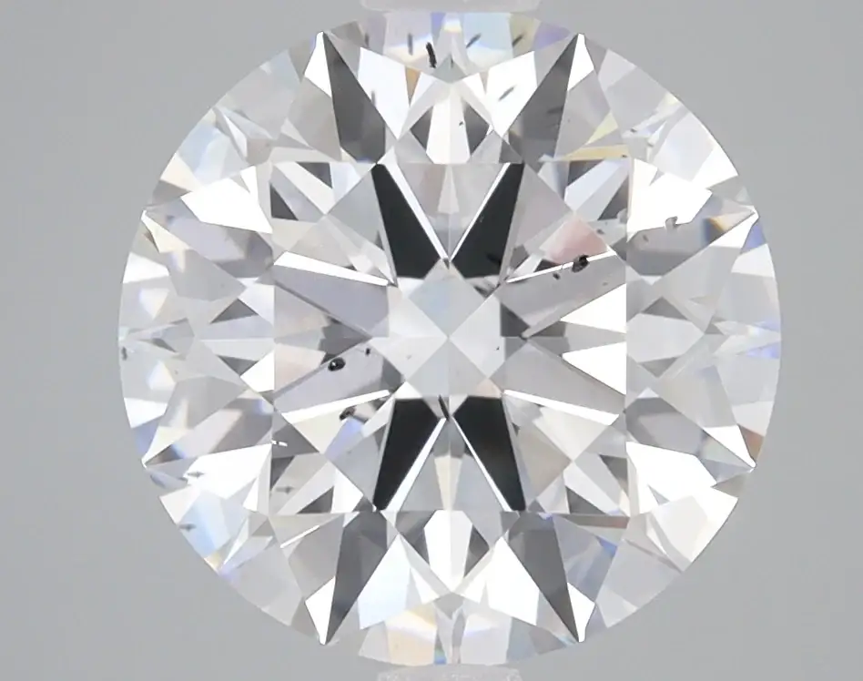 3.7 Carat Certified Round Loose Stone Lab Grown Diamond No. 1058021