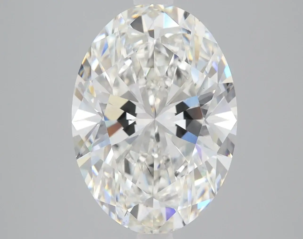 3.75 Carat Certified Oval Loose Stone Lab Grown Diamond No. 1023035
