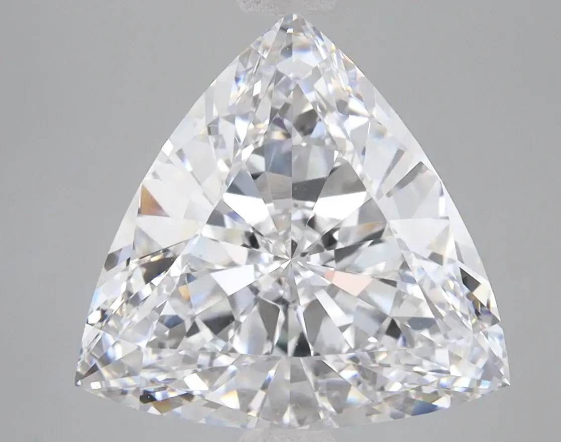 4.02 Carat Certified Triangle Loose Stone Lab Grown Diamond No. 1149590