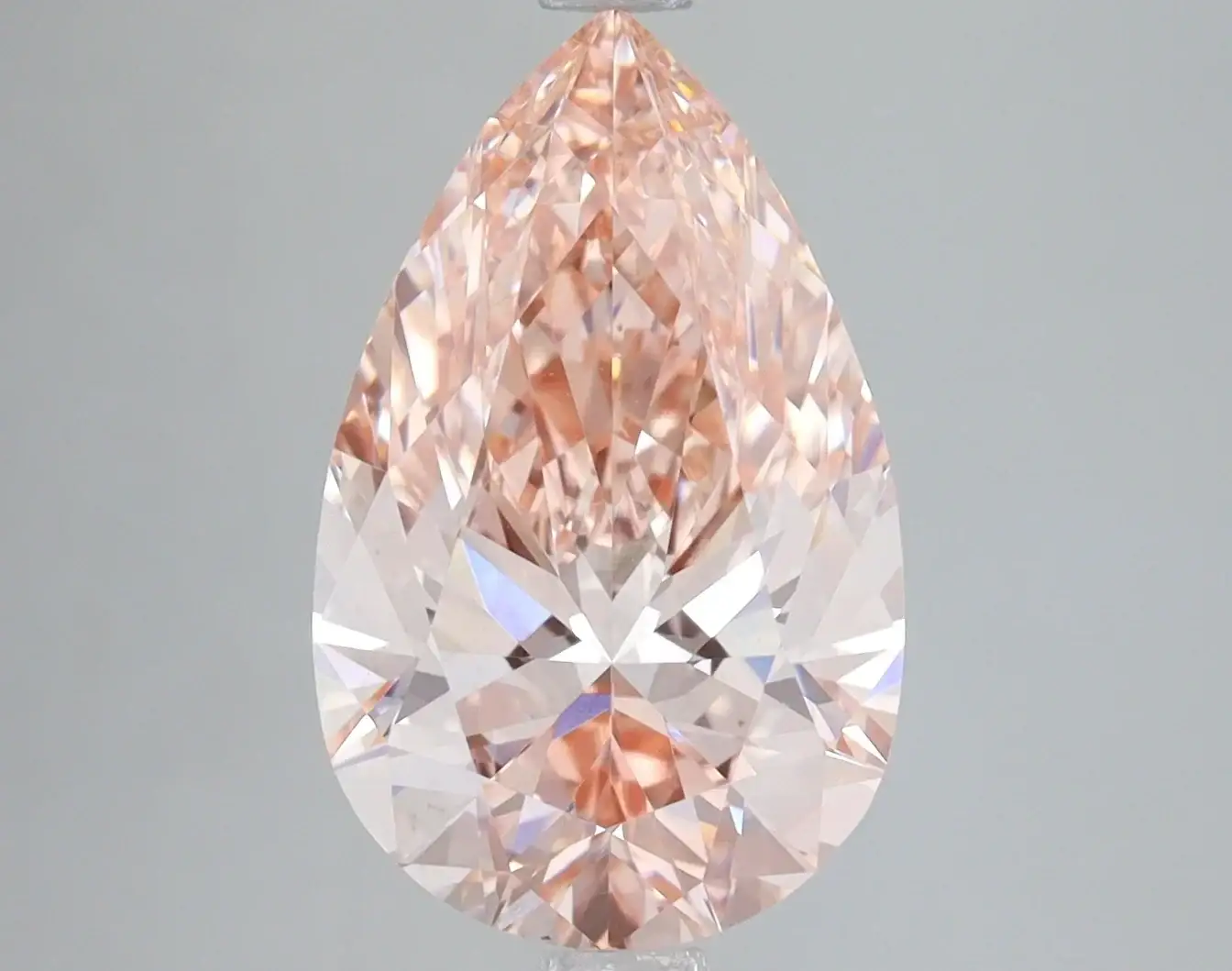 4.07 Carat Certified Pear Loose Stone Lab Grown Diamond No. 1262580