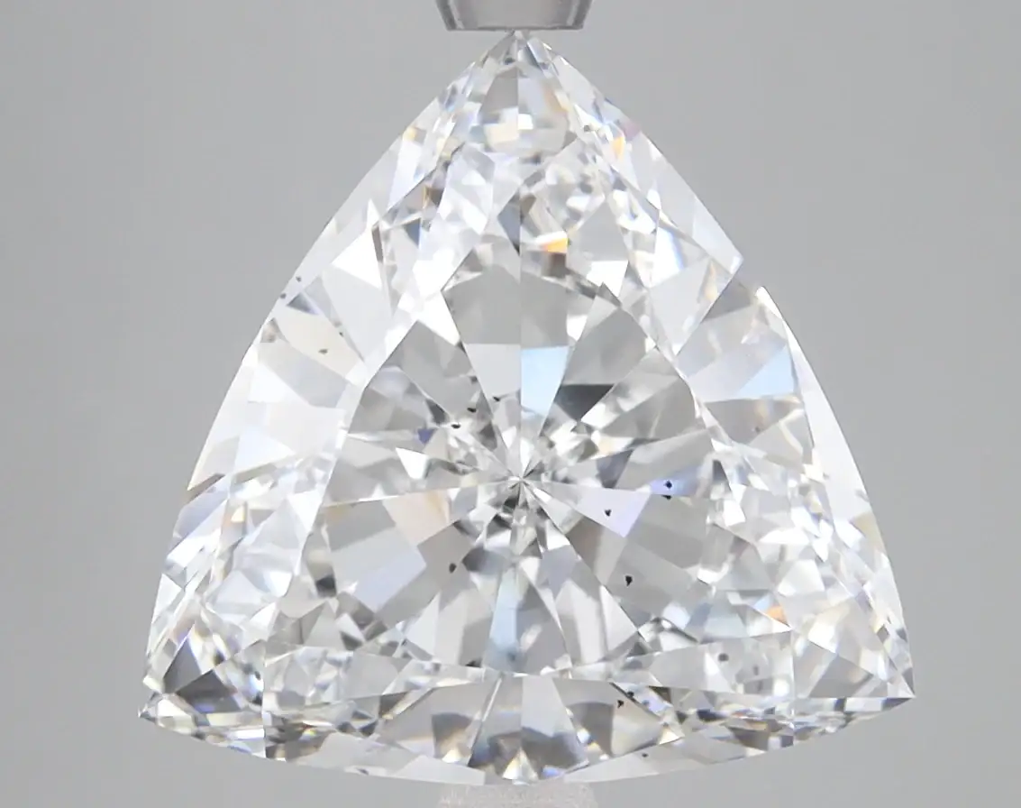 4.08 Carat Certified Triangle Loose Stone Lab Grown Diamond No. 1154082