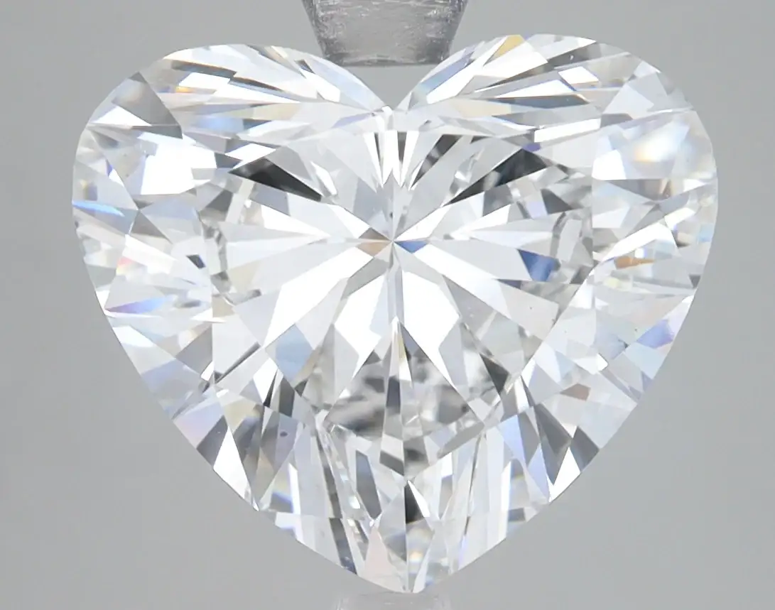 4.89 Carat Certified Heart Loose Stone Lab Grown Diamond No. 1298371