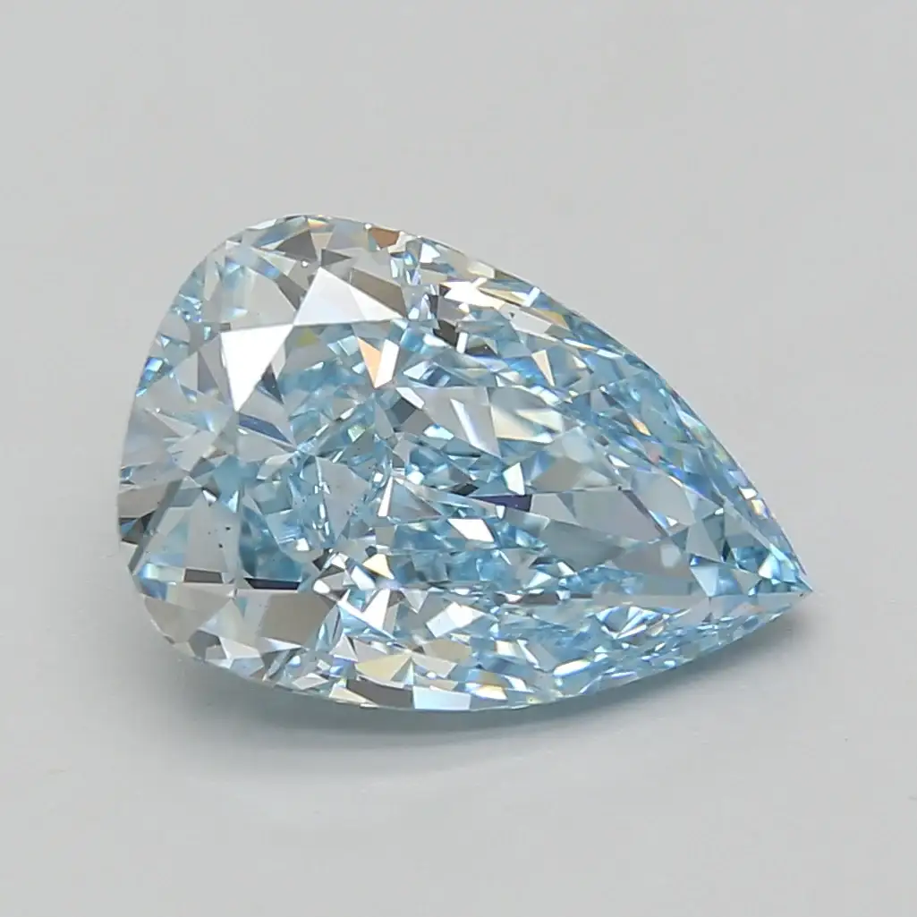 5.06 Carat Certified Pear Loose Stone Lab Grown Diamond No. 1281886