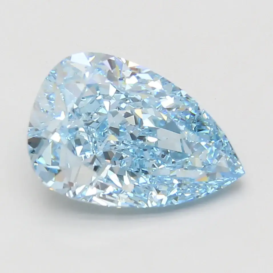5.1 Carat Certified Pear Loose Stone Lab Grown Diamond No. 1303256