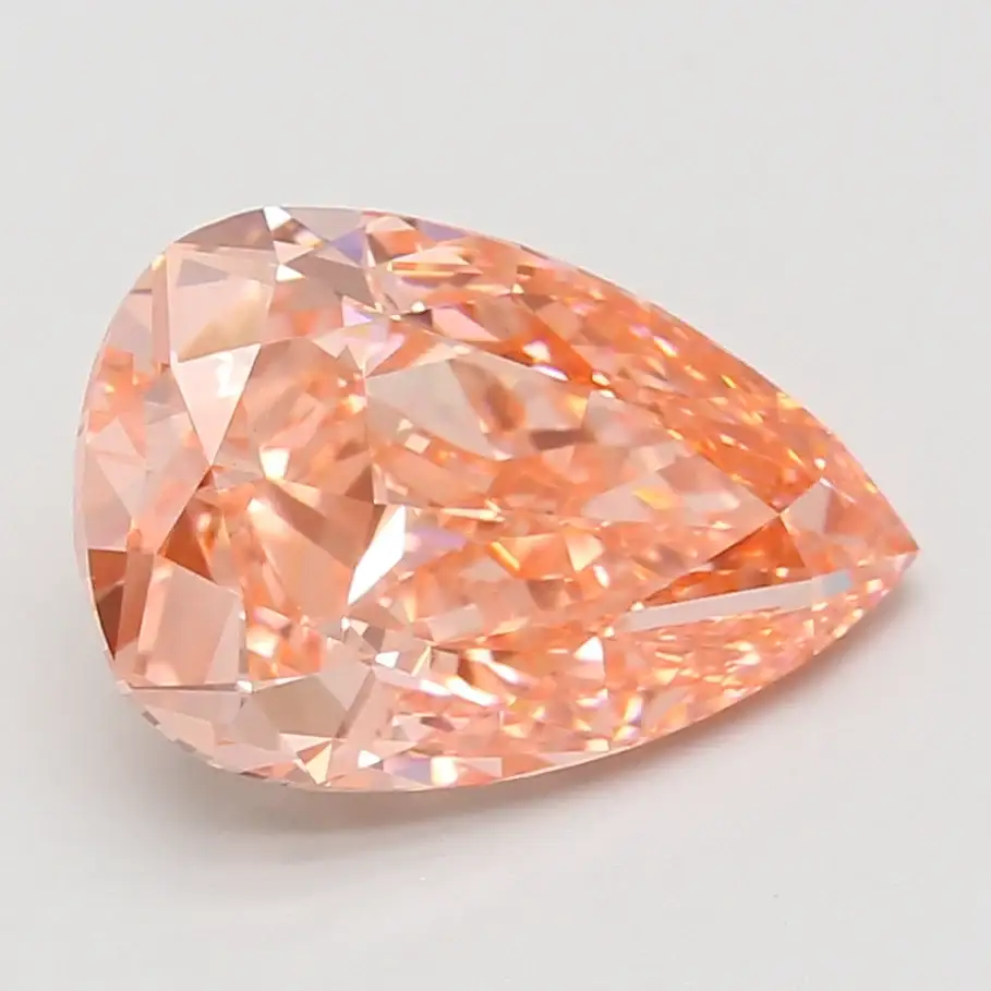 5.1 Carat Certified Pear Loose Stone Lab Grown Diamond No. 1332556