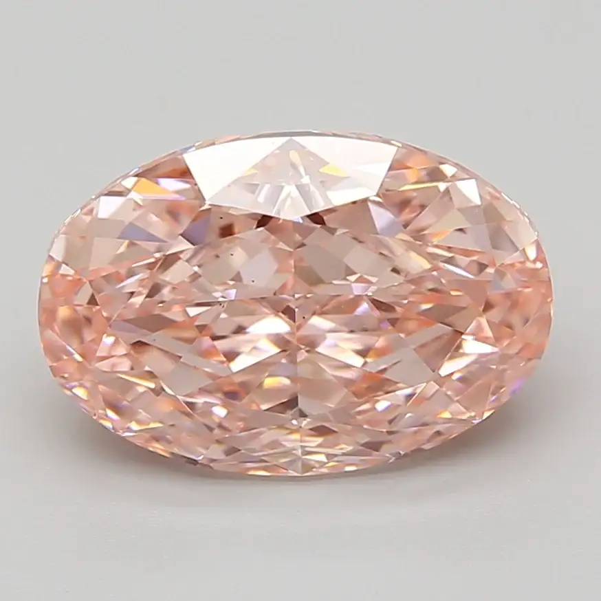 5.12 Carat Certified Oval Loose Stone Lab Grown Diamond No. 1255437