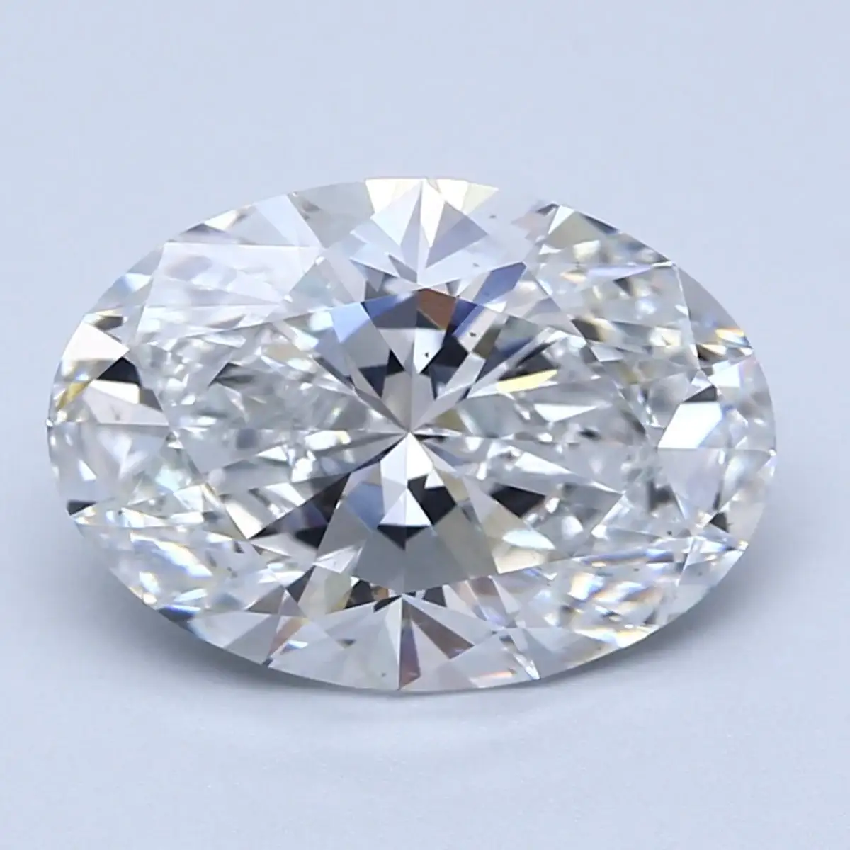 5.15 Carat Certified Oval Loose Stone Lab Grown Diamond No. 1035154