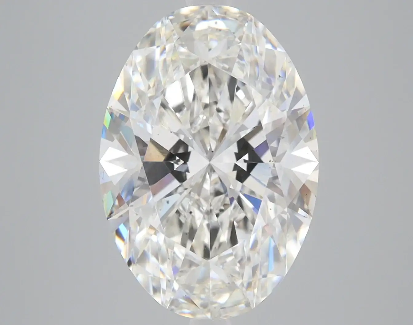 5.28 Carat Certified Oval Loose Stone Lab Grown Diamond No. 1023188