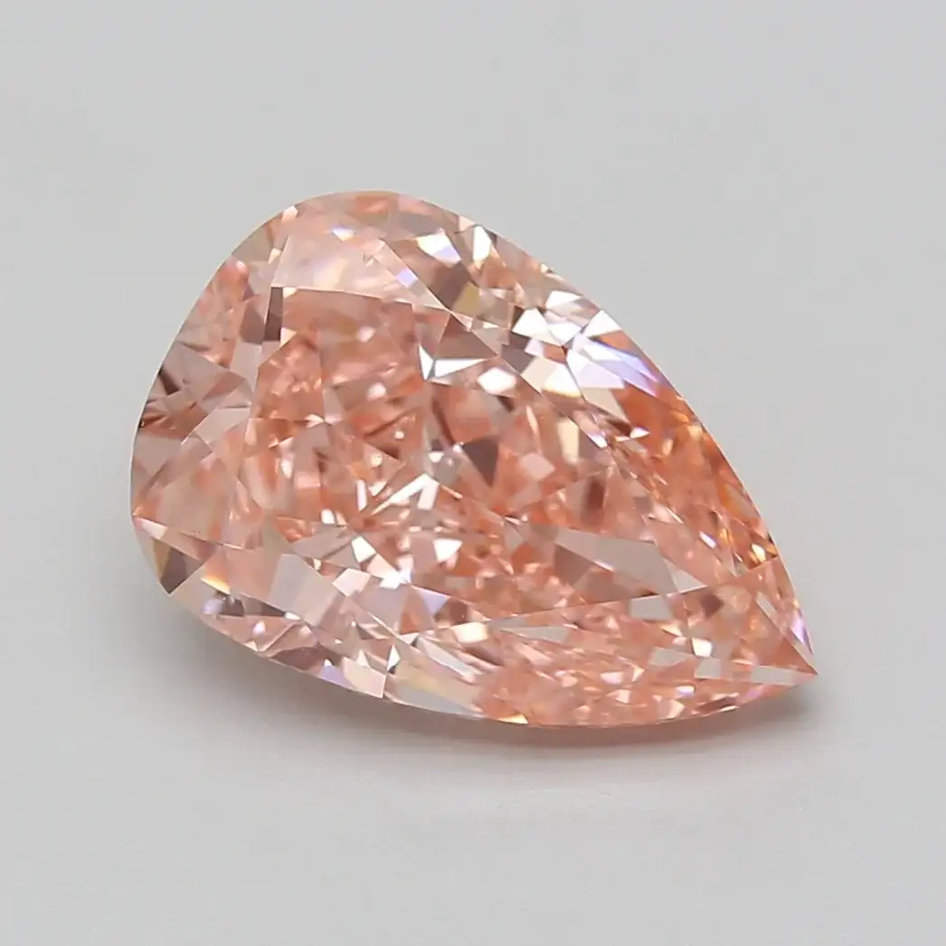 5.34 Carat Certified Pear Loose Stone Lab Grown Diamond No. 1282053