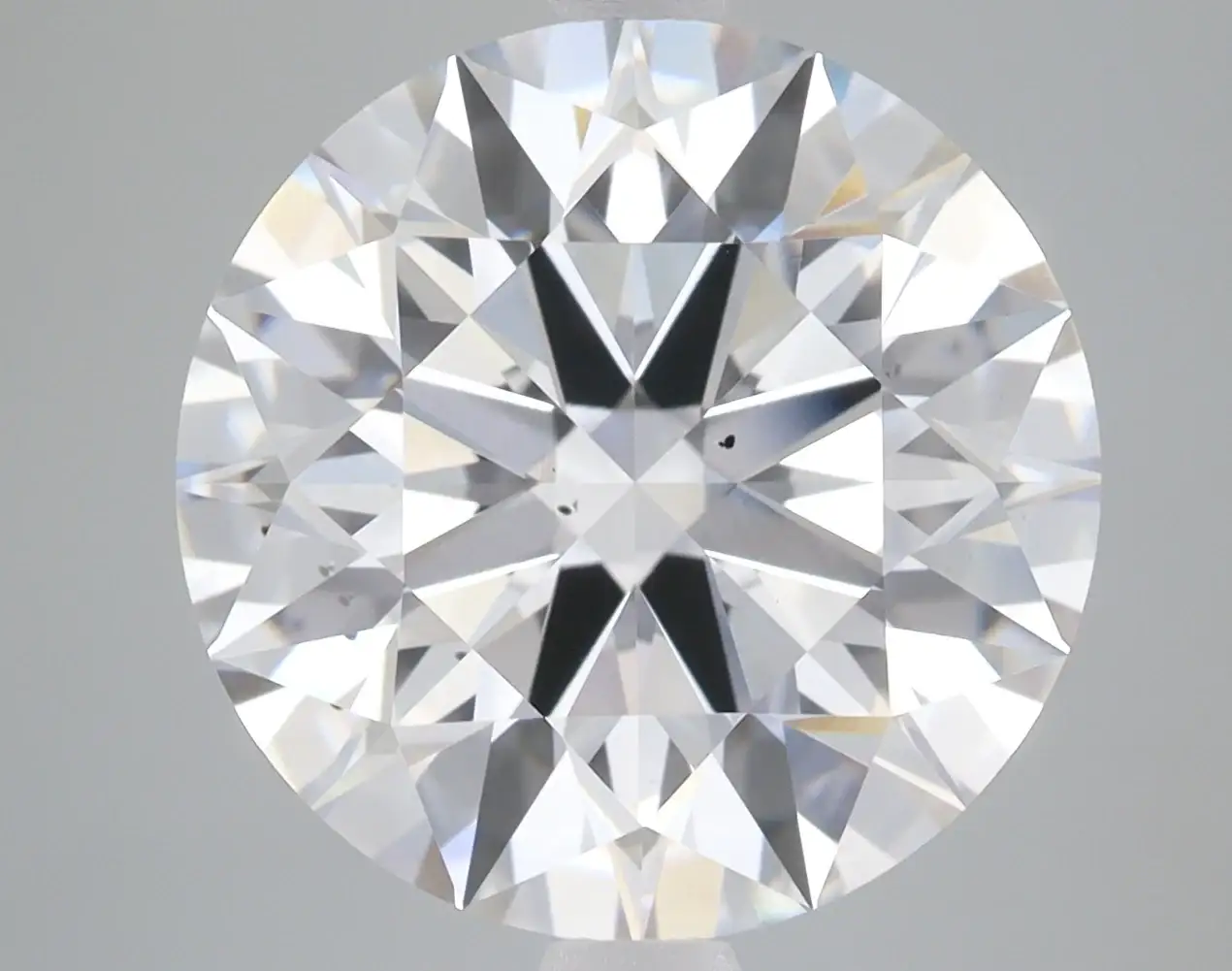 5.42 Carat Certified Round Loose Stone Lab Grown Diamond No. 1085794