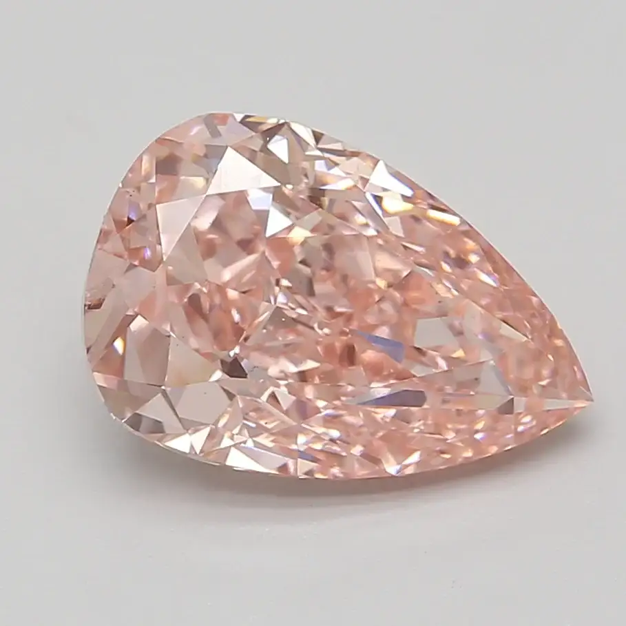 5.43 Carat Certified Pear Loose Stone Lab Grown Diamond No. 1254172