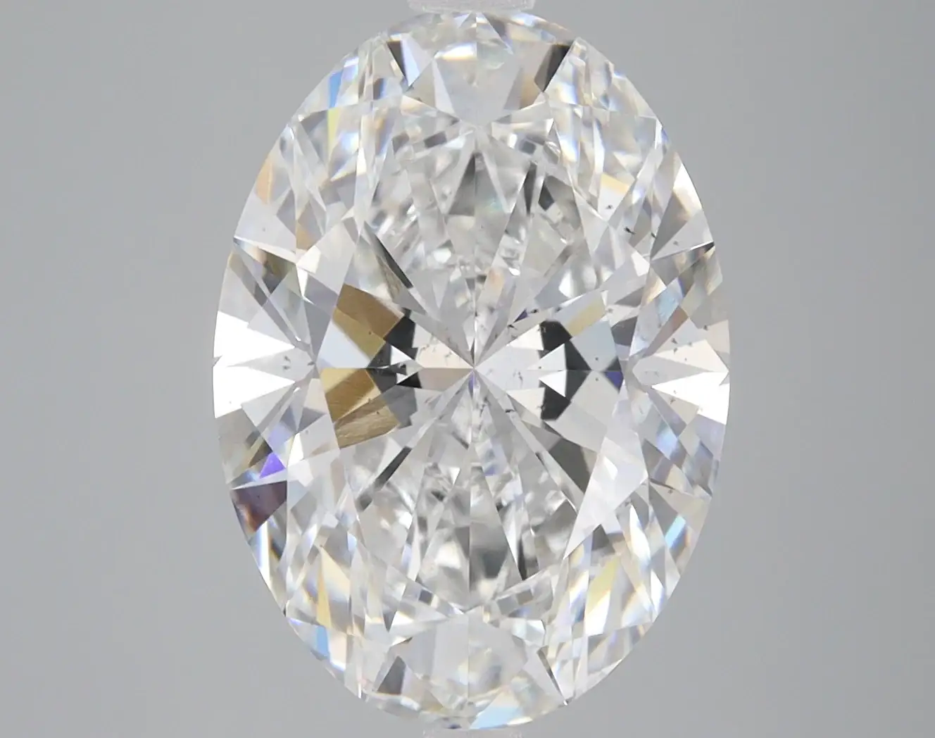 5.51 Carat Certified Oval Loose Stone Lab Grown Diamond No. 1045783