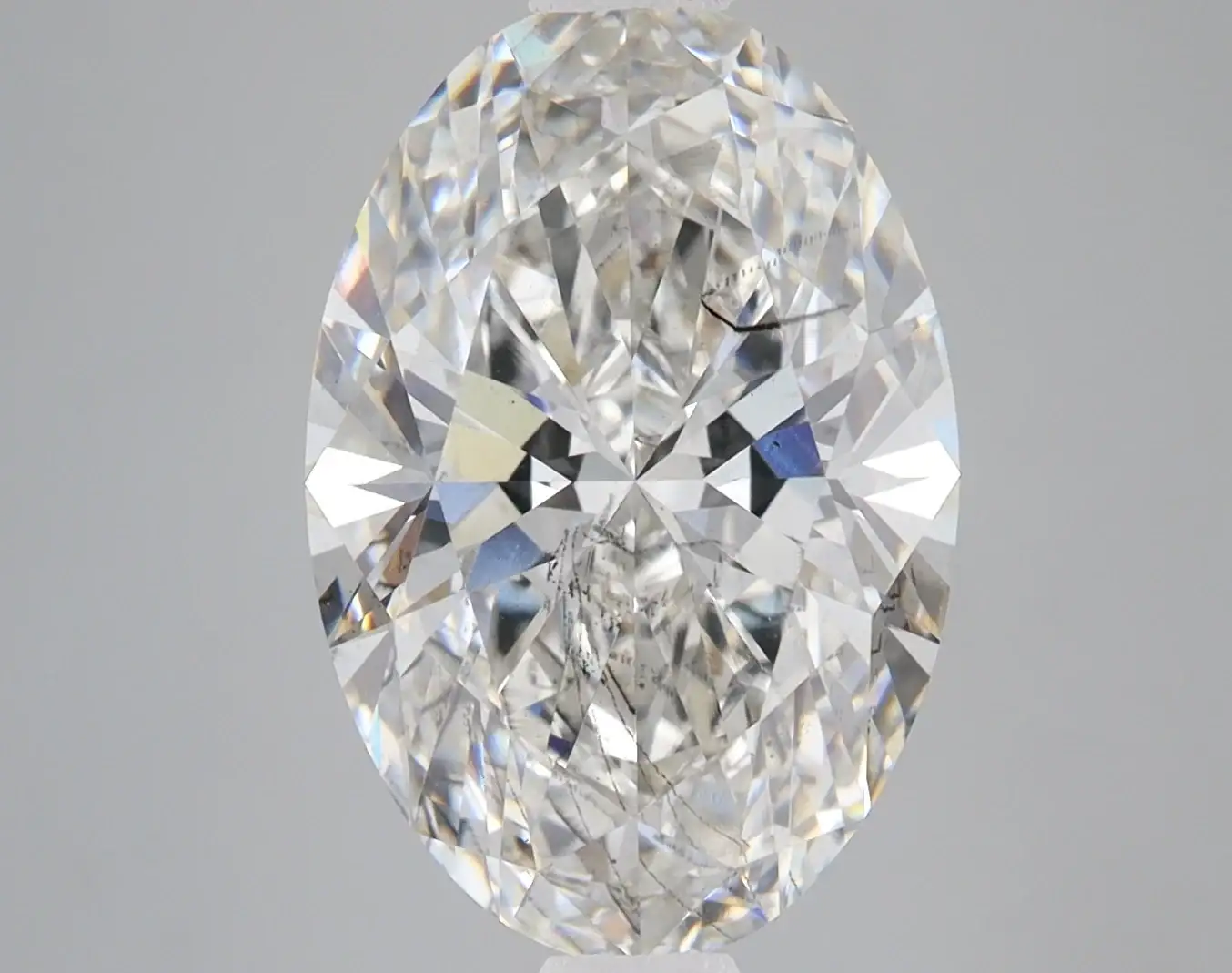 5.56 Carat Certified Oval Loose Stone Lab Grown Diamond No. 1140355